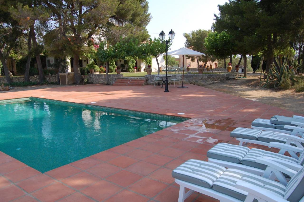 Masia Bartomeu Rural House Between Vineyards 2Km From The Beach إل فيندريل المظهر الخارجي الصورة